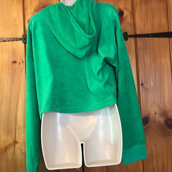 Juicy Couture Green Terry Hoodie - Picture 3 of 4